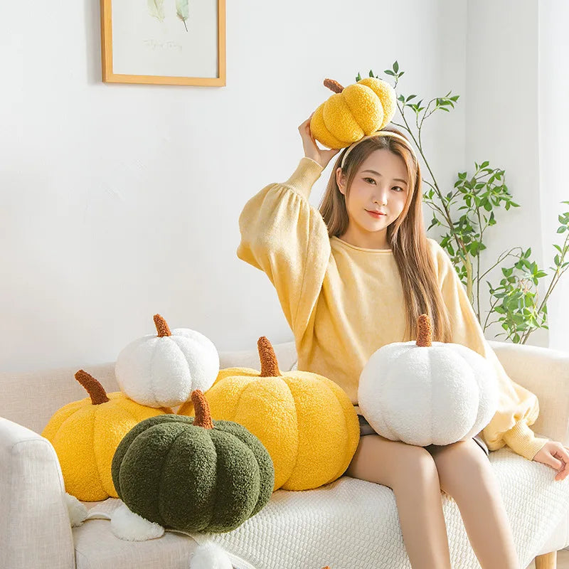 Soft Pumpkin Shaped Pillow