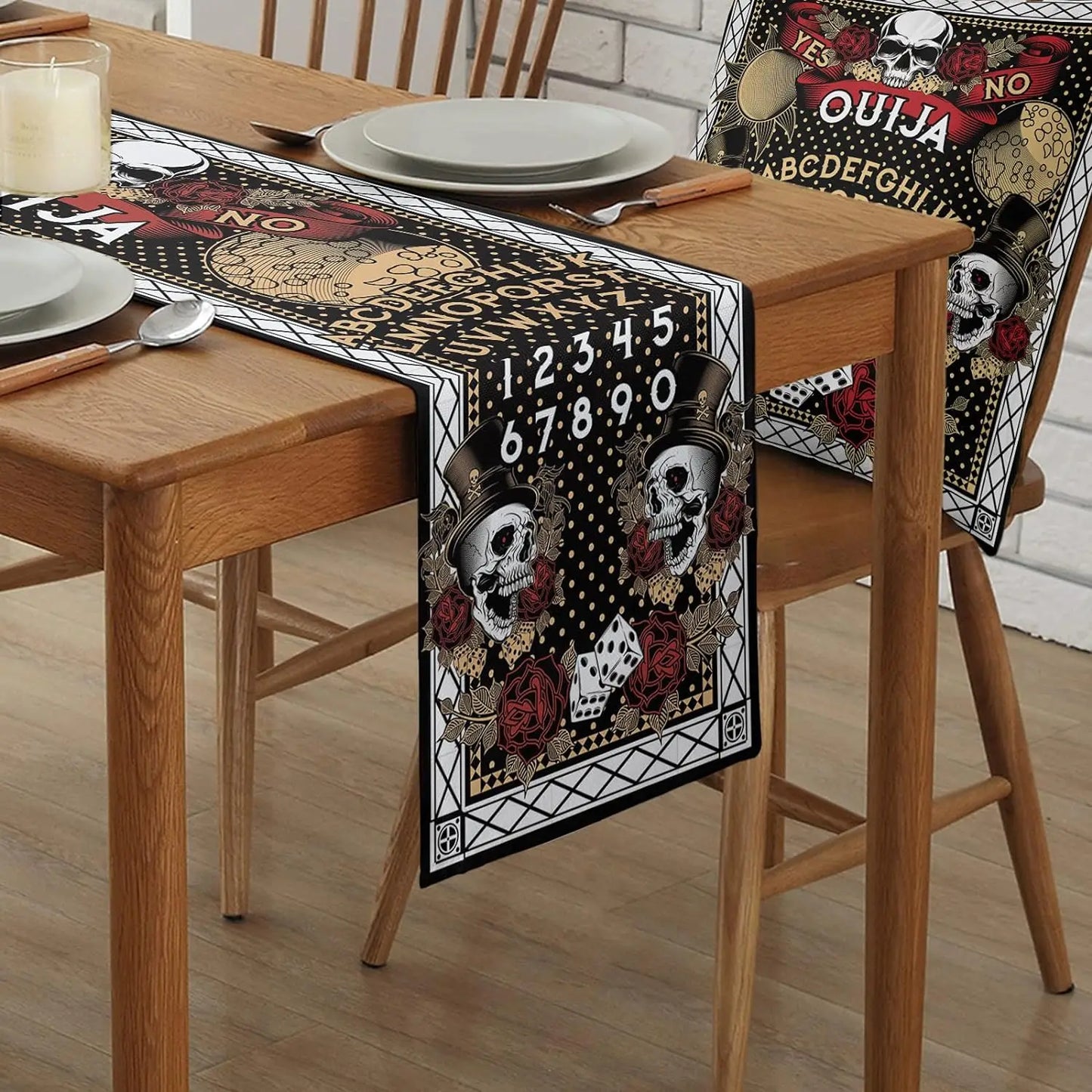 Autumn Linen Table Runner