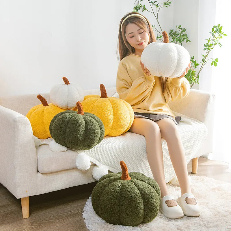 Soft Pumpkin Shaped Pillow