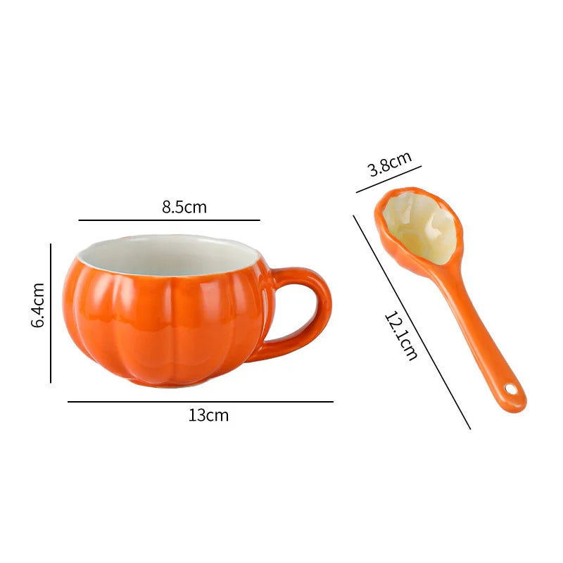 Halloween Pumpkin Soup Mug