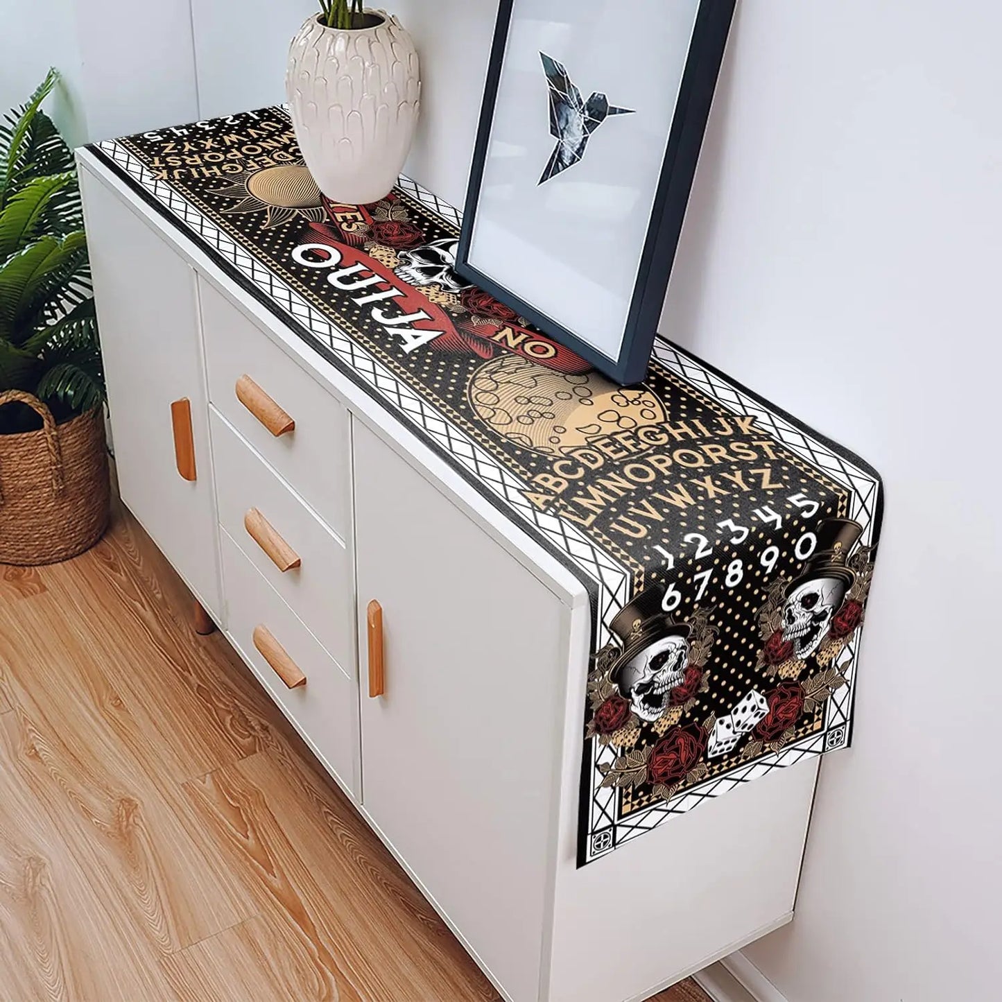 Autumn Linen Table Runner