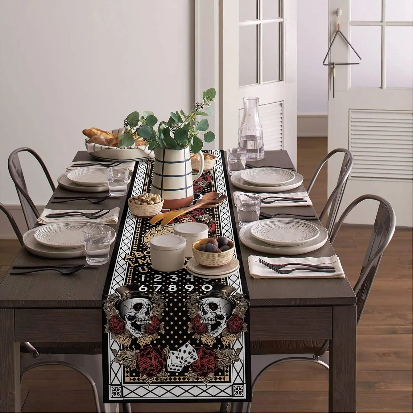 Autumn Linen Table Runner