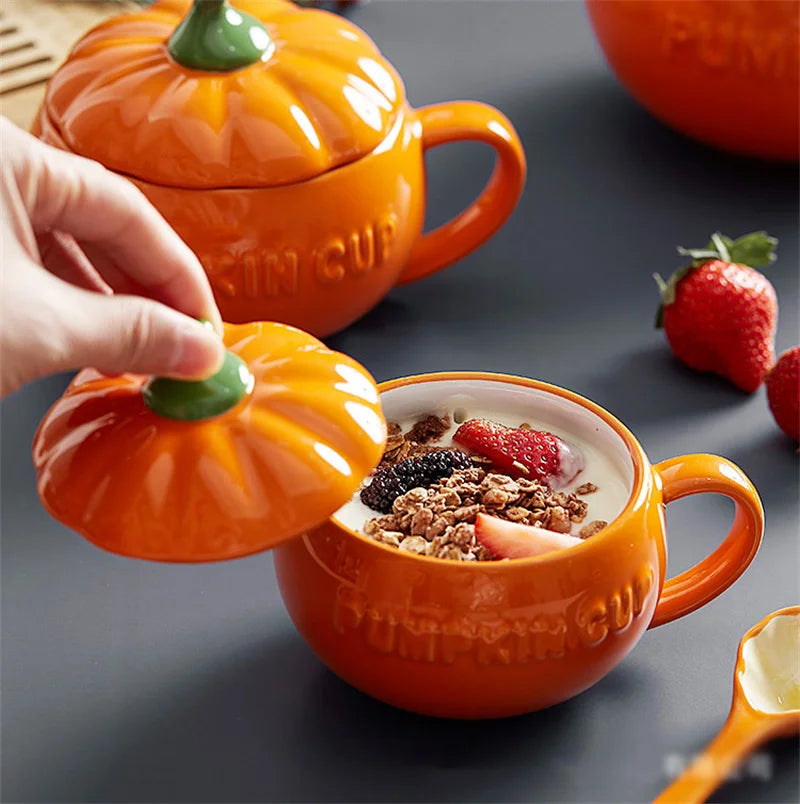 Halloween Pumpkin Soup Mug