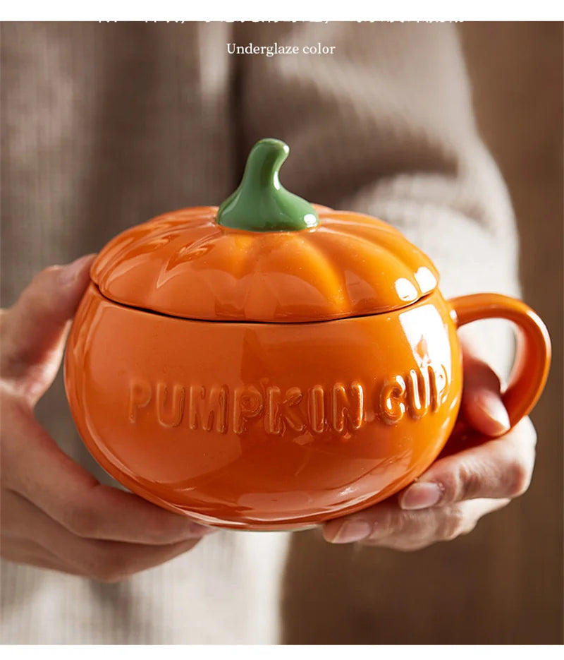 Halloween Pumpkin Soup Mug